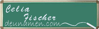 Celia Fischer Visitenkarte